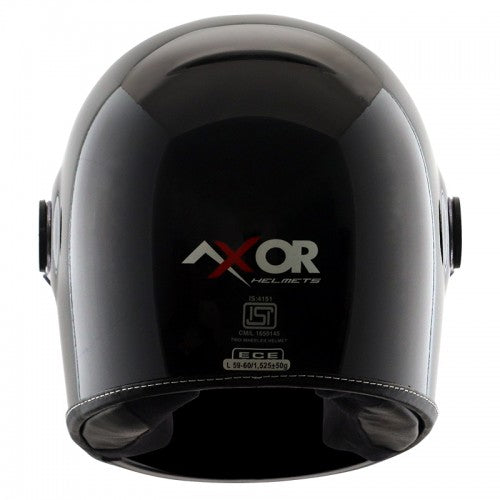 AXOR Brute Glossy Black Helmet - Riders Junction