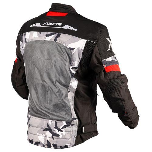 AXOR CAMOUFLAGE Riding Jacket - Black Red