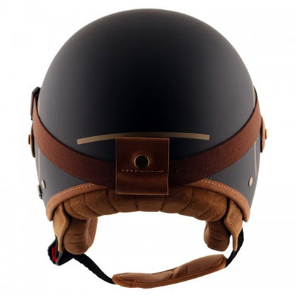 AXOR CHE Matt Black & Gold Helmet - Riders Junction