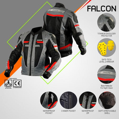 AXOR Falcon Jacket - Black Off White