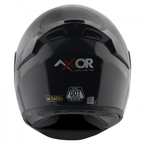 AXOR Rage Glossy Black Helmet - Riders Junction