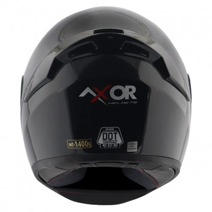 AXOR Rage Glossy Black Helmet - Riders Junction