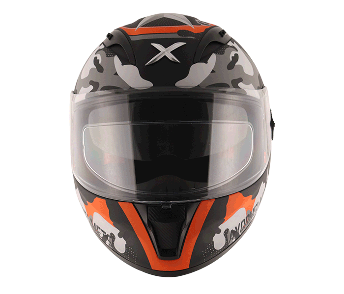 AXOR STREET CAMO DULL BLACK ORANGE