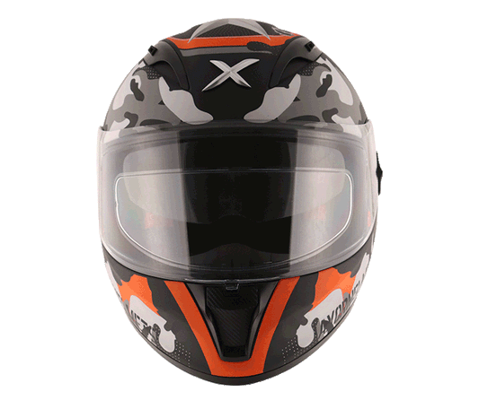 AXOR STREET CAMO DULL BLACK ORANGE
