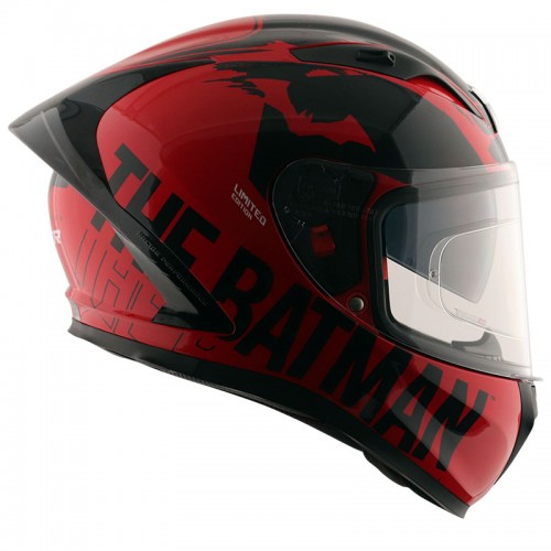 bike helmet dc AXOR - Street DC Batman Full Face Helmet - Glossy Red Black