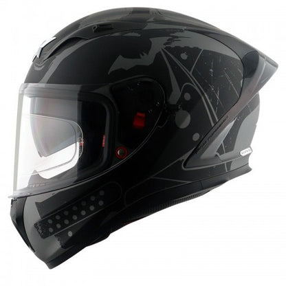 AXOR - Street DC Batman Full Face Helmet - Matt Anthracite Black