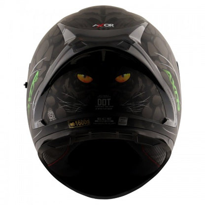 AXOR - Street Panther Full Face Helmet - Matt Black Grey