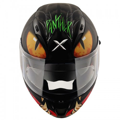 AXOR - Street Panther Full Face Helmet - Matt Black Grey