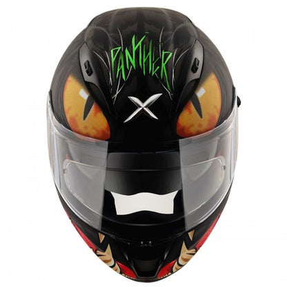 AXOR - Street Panther Full Face Helmet - Matt Black Grey