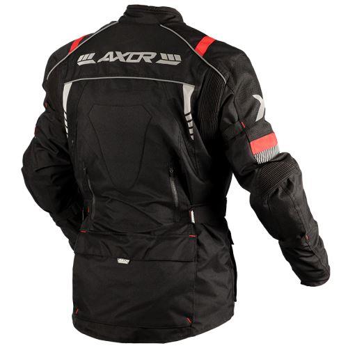 AXOR VALOUR Riding Jacket - Black Red