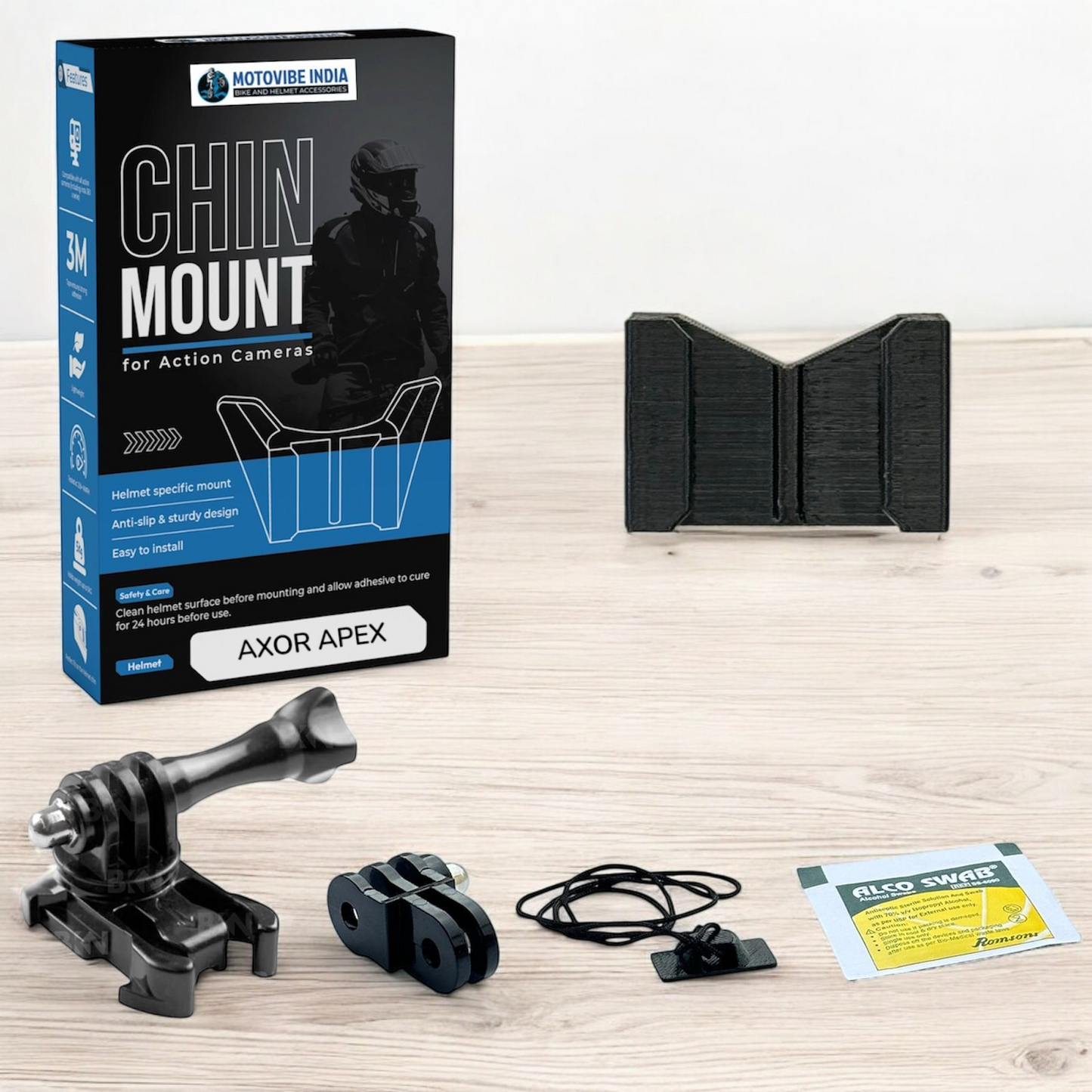 AXOR Apex Helmet Chin Mount by Motovibe
