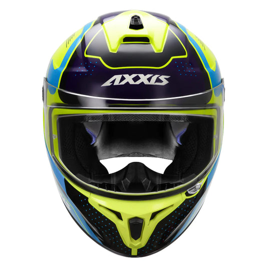 AXXIS Draken S Cougar Helmet - Fluorescent Yellow