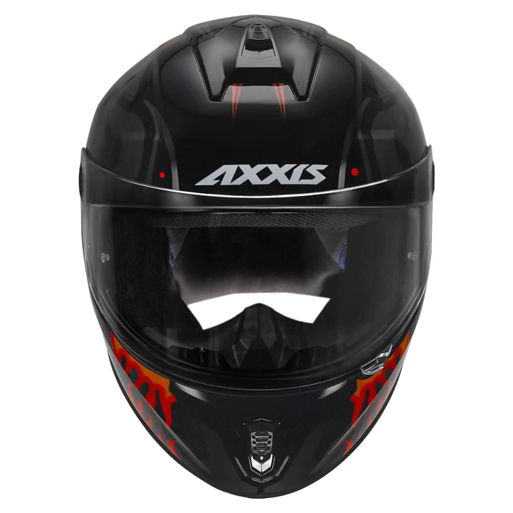 AXXIS Draken S Maori Devil Helmet - Glossy Black