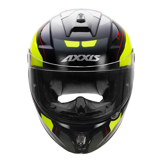AXXIS Draken S Wind Helmet - Fluorescent Yellow