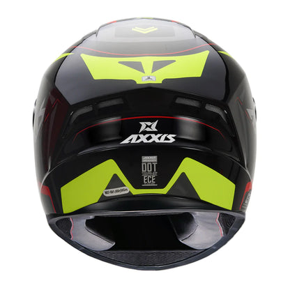 AXXIS Draken S Wind Helmet - Fluorescent Yellow