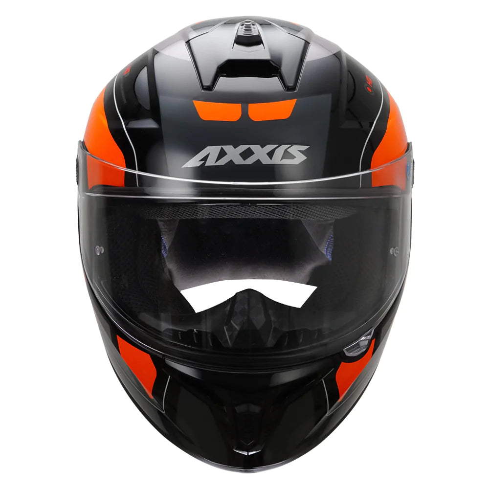AXXIS Draken S Wind Helmet - Glossy Fluorescent Orange