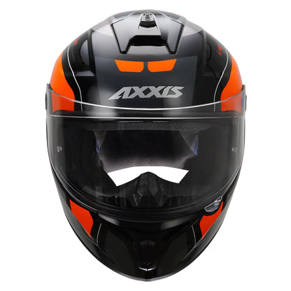 AXXIS Draken S Wind Helmet - Glossy Fluorescent Orange