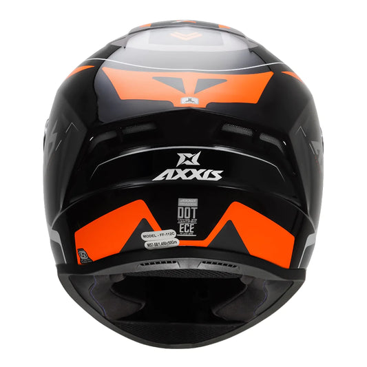 AXXIS Draken S Wind Helmet - Glossy Fluorescent Orange