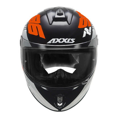AXXIS Draken S Z96 Helmet - Glossy Fluorescent Orange