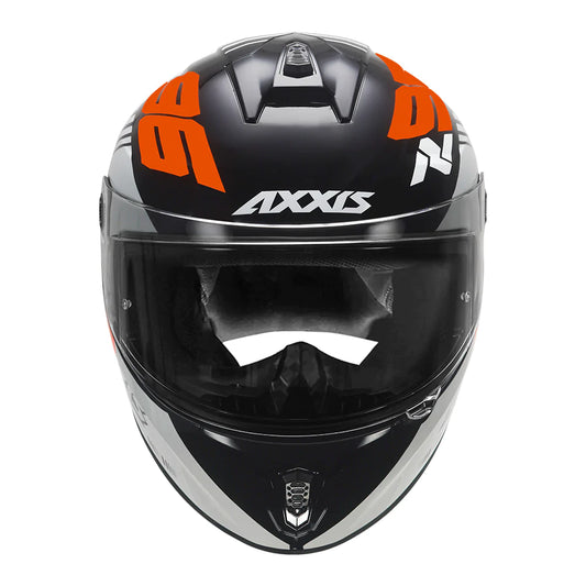 AXXIS Draken S Z96 Helmet - Glossy Fluorescent Orange