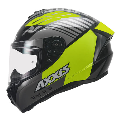 AXXIS Draken S Z96 Helmet for Bikes - Fluorescent Yellow