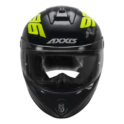AXXIS Draken S Z96 Helmet for Bikes - Fluorescent Yellow