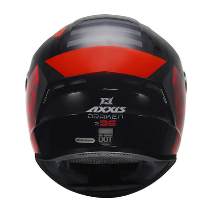 AXXIS Draken S Z96 Helmet for Bikes - Red