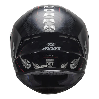 AXXIS Dranken S Desolation Helmet - Glossy Black