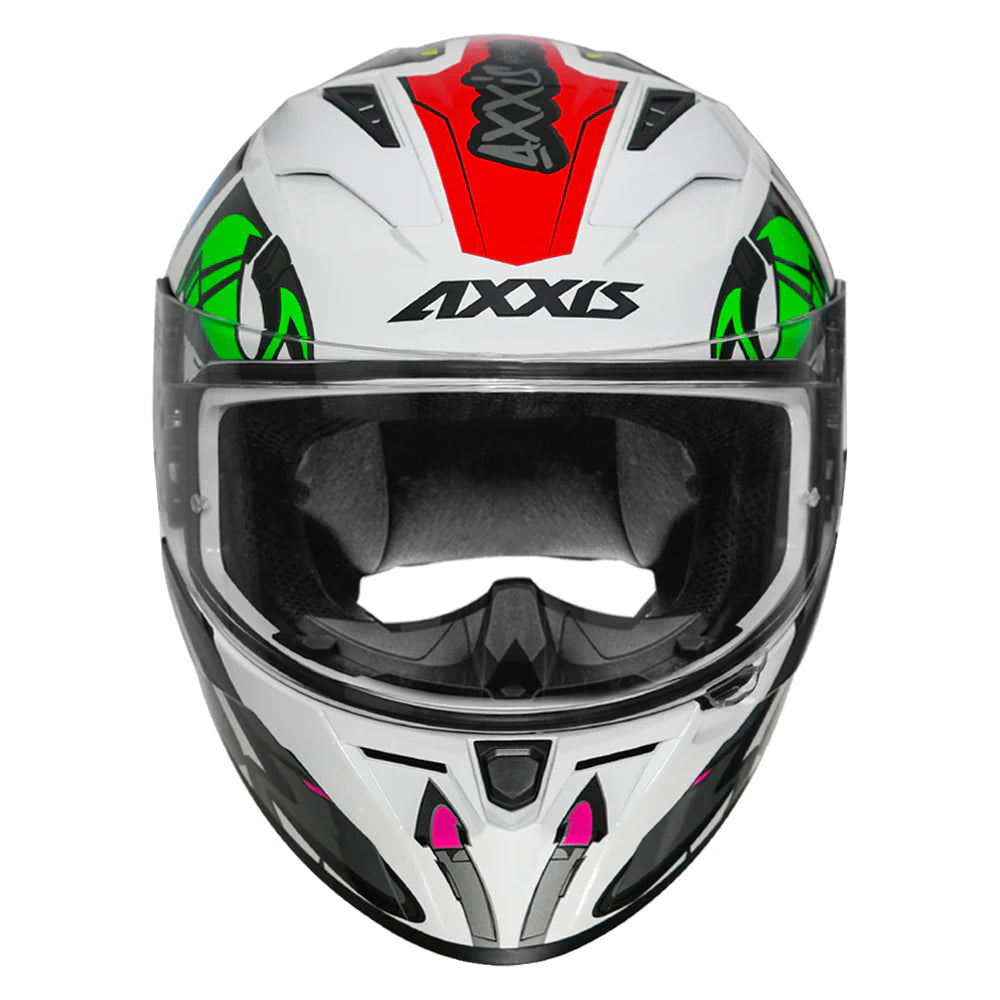 AXXIS Segment Arrows Helmet - Gloss Grey