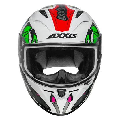 AXXIS Segment Arrows Helmet - Gloss Grey
