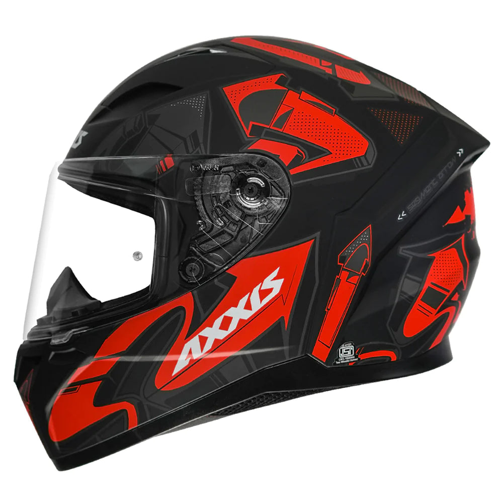 flourecnetn red motorcycle helmets XS / Black Fluo White Glossy as well as a removable mouth vent cover MT Blade 2SV Finish Line