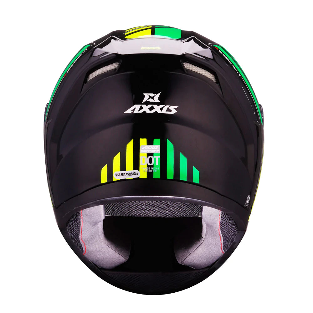 AXXIS Segment Giga Helmet - Glossy Green