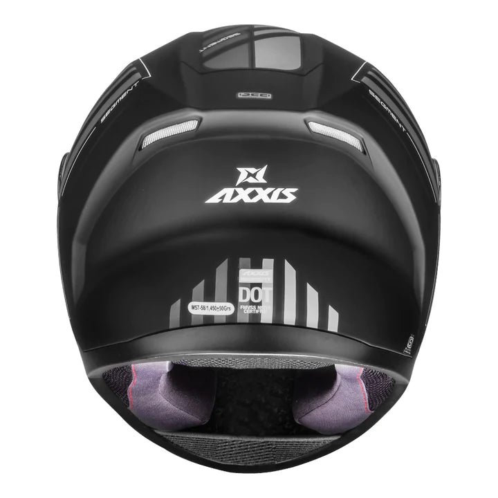 AXXIS Segment Giga Helmet - Matt Grey