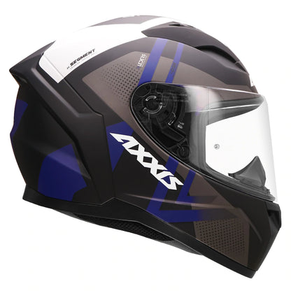 AXXIS Segment Leders Matt Blue Helmet - Riders Junction