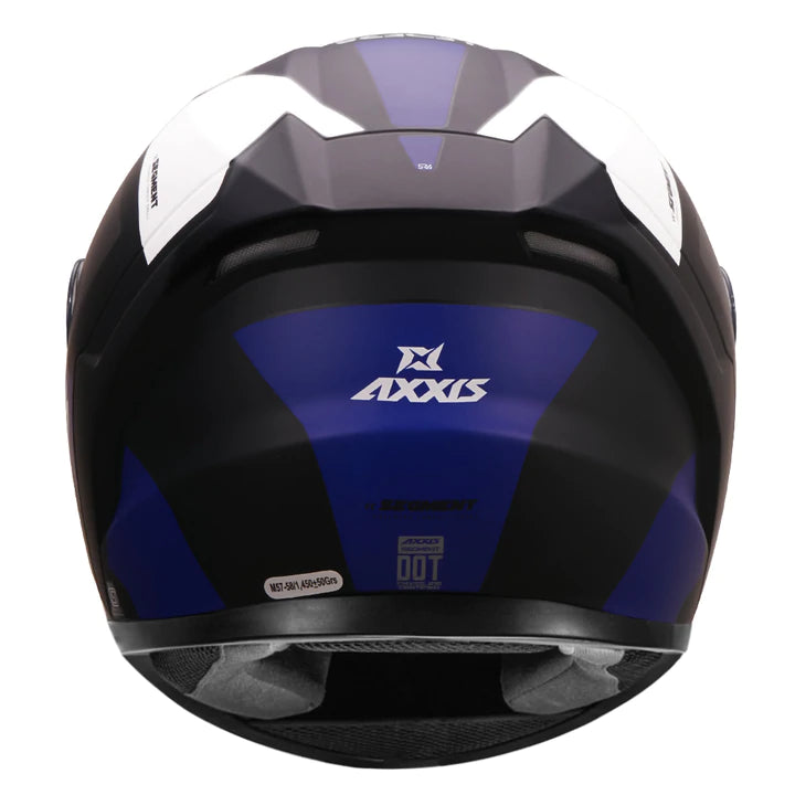AXXIS Segment Leders Matt Blue Helmet - Riders Junction