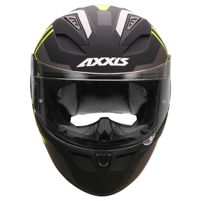 AXXIS Segment Leders Matt Fluorescent Yellow Helmet