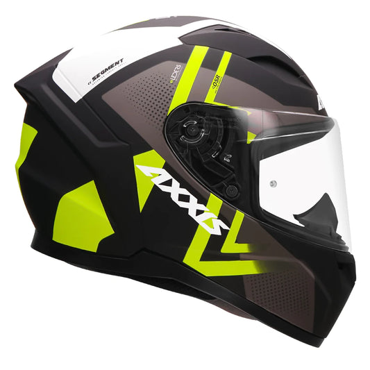 AXXIS Segment Leders Matt Fluorescent Yellow Helmet
