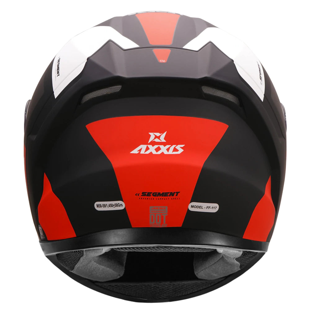 AXXIS Segment Leders Matt Red Helmet - Riders Junction