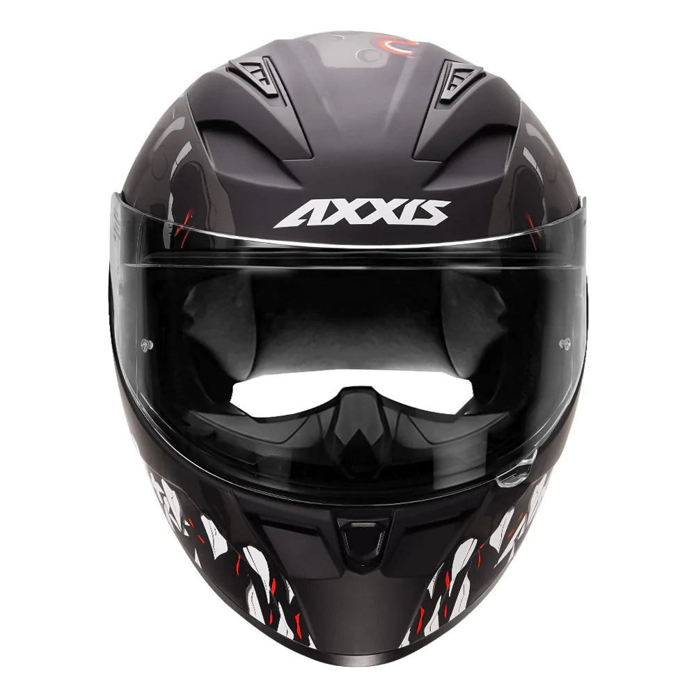 AXXIS Segment Scratch Helmet - Matt Grey
