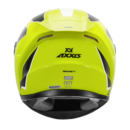 AXXIS Segment Sinner Helmet - Fluorescent Yellow