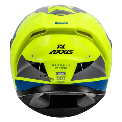 AXXIS Segment Switch Fluorescent Yellow Helmet