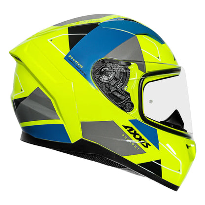 AXXIS Segment Switch Fluorescent Yellow Helmet