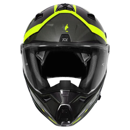 AXXIS Wolf DS Forest Fluo Yellow Helmet - Riders Junction