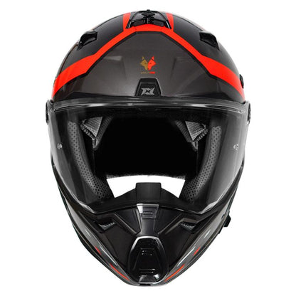 AXXIS Wolf DS Forest Red Helmet - Riders Junction