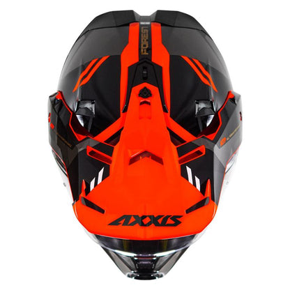 AXXIS Wolf DS Forest Red Helmet - Riders Junction