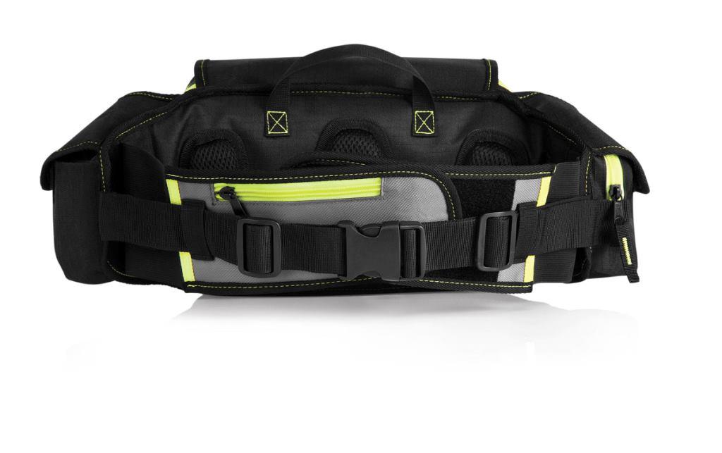 Acerbis Dromy Pack 6.5L - Black/Yellow Fluo with Hydration Bladder 1.5L - Riders Junction