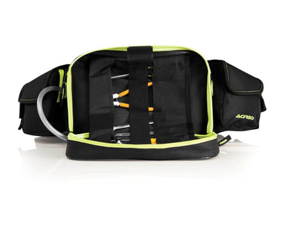 Acerbis Dromy Pack 6.5L - Black/Yellow Fluo with Hydration Bladder 1.5L