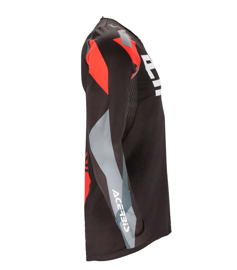 Acerbis JK-Flex One Base Layer – Upper - BLACK/RED -7131606015 - Riders Junction