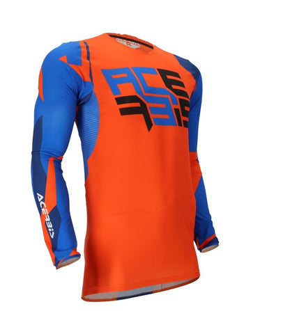 Acerbis JK-Flex One Base Layer – Upper - ORANGE/BLUE - 7131604011 - Riders Junction