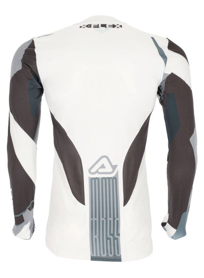 Acerbis JK-Flex One Base Layer – Upper - WHITE/BLACK - Riders Junction